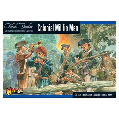 Black Powder: American War of Independence: Colonial Militia Men