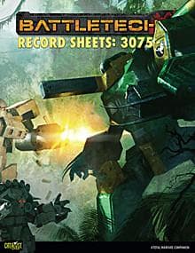 BattleTech: Record Sheets: 3075 (PDF) - Image 1
