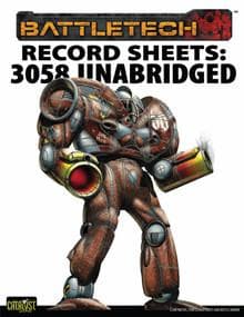 BattleTech: Record Sheet: Total Warfare Style: 3058 Clan - Image 1