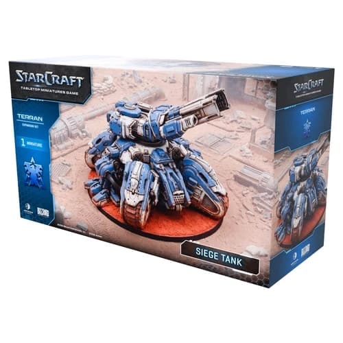 StarCraft The Miniatures Game: Terran: Siege Tank Expansion Set - Image 1