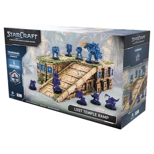 StarCraft The Miniatures Game: Terrain: Lost Temple Ramp Expansion Set - Image 1