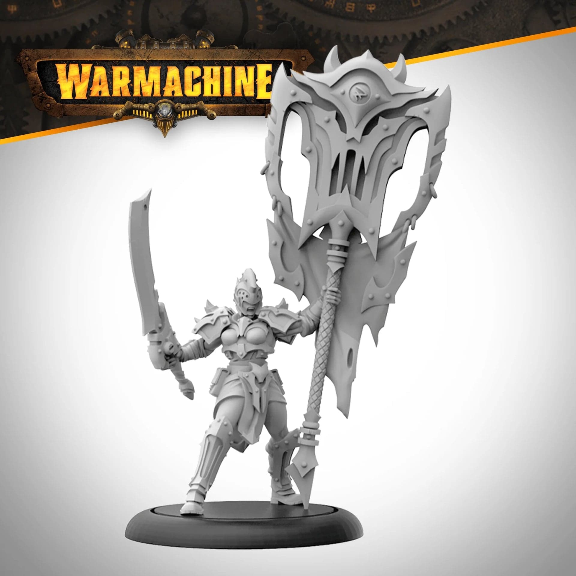 Warmachine: Orgoth Standard Bearer - Image 1