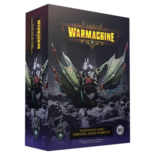 Warmachine: Dusk Fane of Nyrro: Strygon Light Warbeast - Image 1