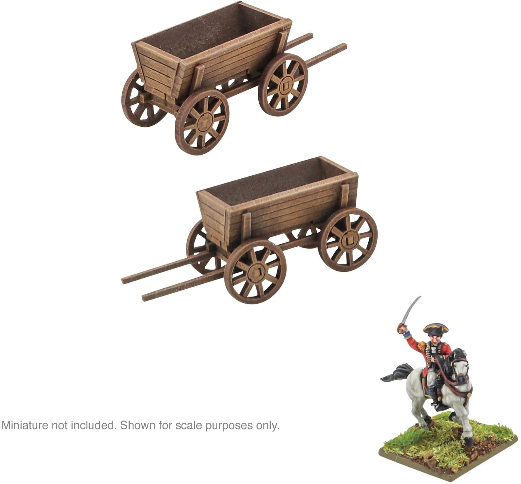 Black Powder Epic Battles: Revolution! - Pack of 2 Carts (15mm)