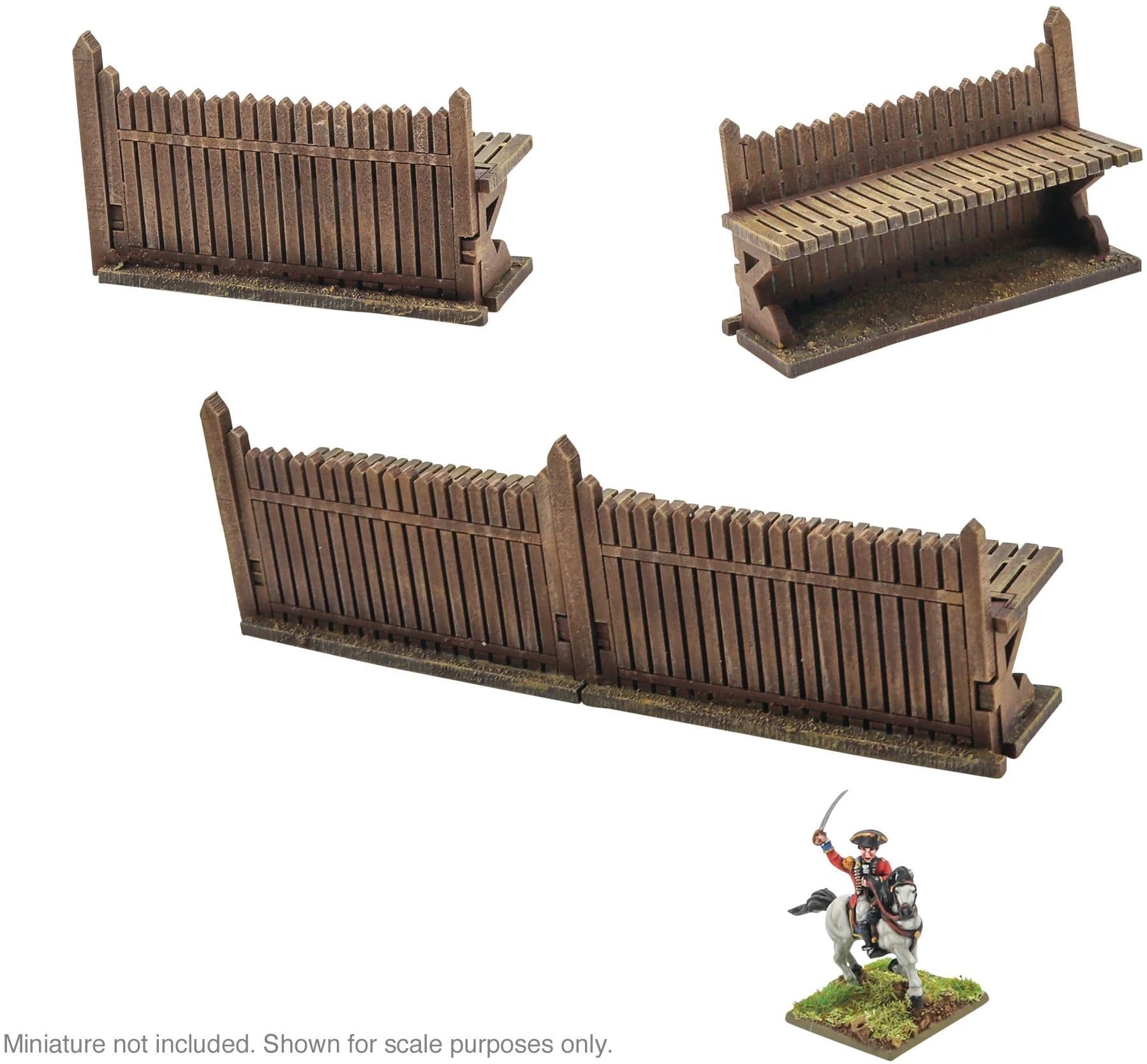 Black Powder Epic Battles: Revolution! - Palisade Walls (Straight)