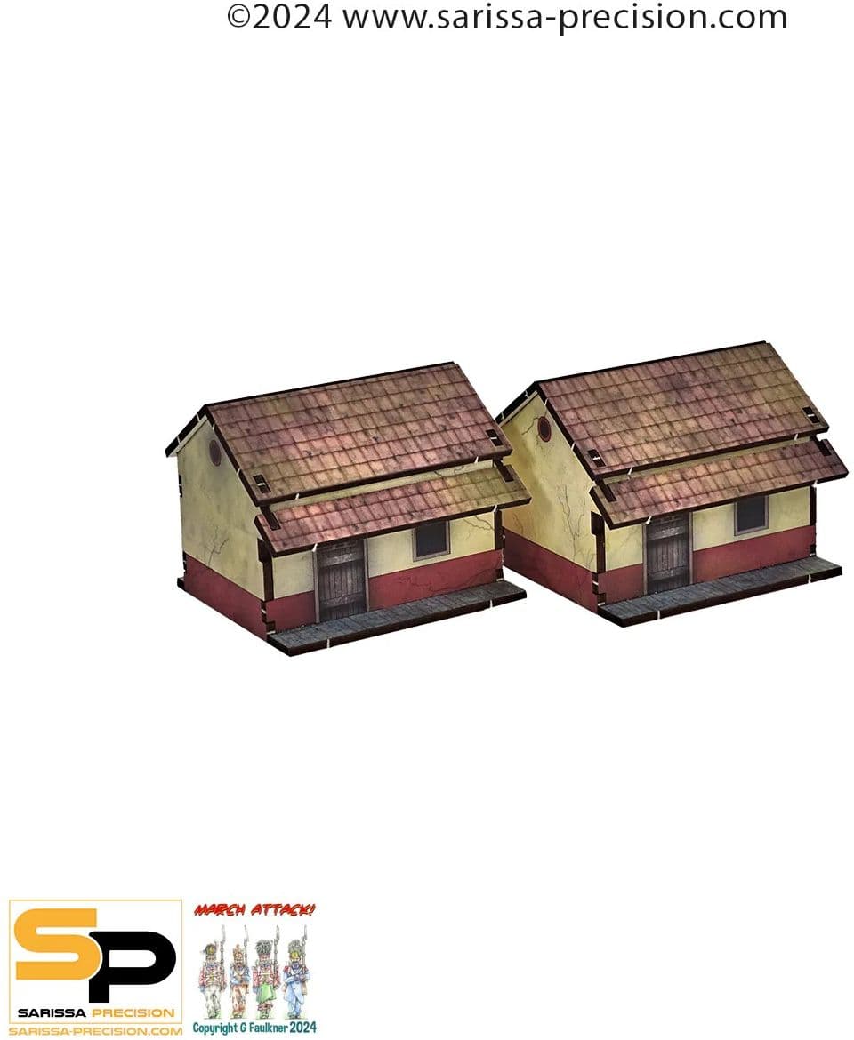 15mm Rome Barracks (x2)