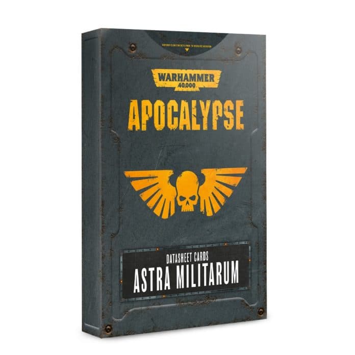 60220105016 Apocalypse Datasheets: Astra Militarum