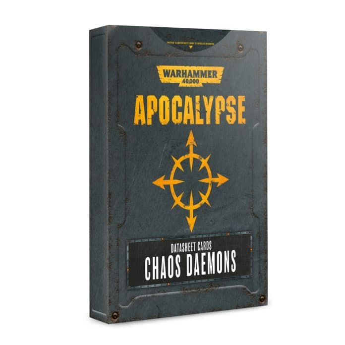 60220115004 Apocalypse Datasheets: Chaos Daemons - Image 1