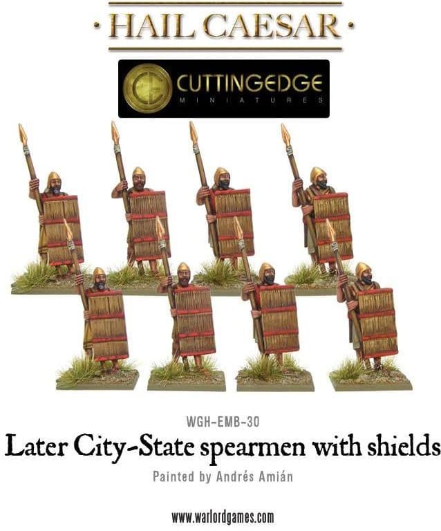 Later City-State spearmen with shields - Image 1