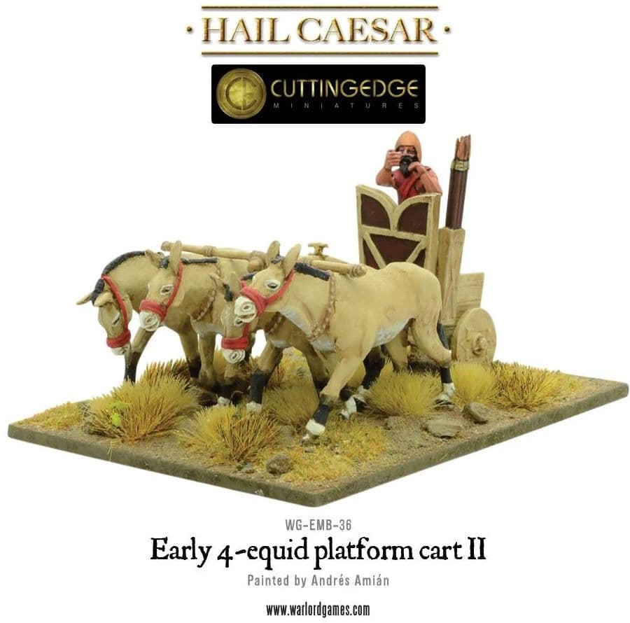Early 4-equid platform cart II - Image 1