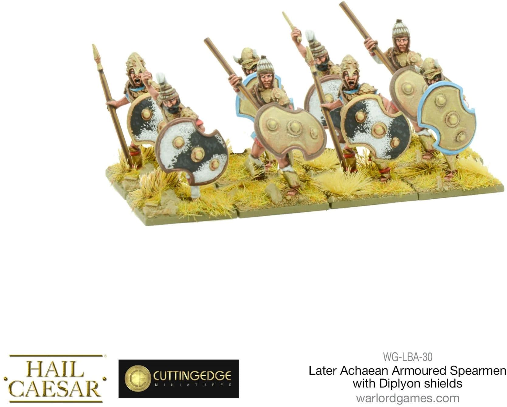 Later Achaean Armoured Spearmen with Diplyon Shield