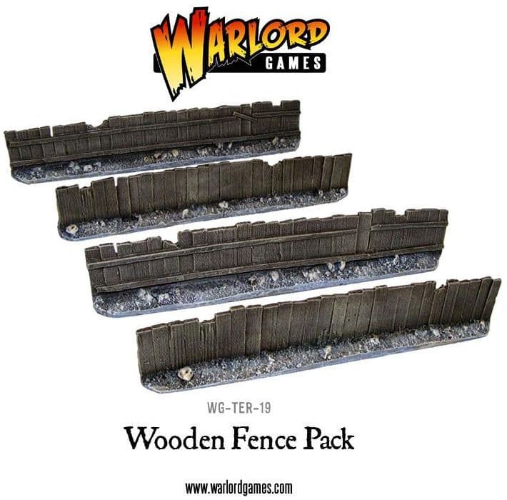 Wooden Fence pack (4) - Image 1