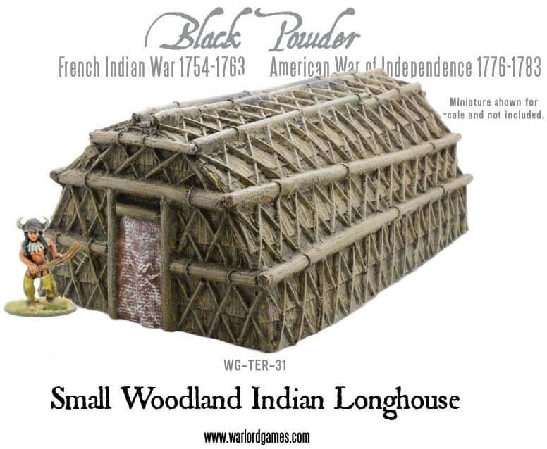 Small Woodland Indian Longhouse - Image 1