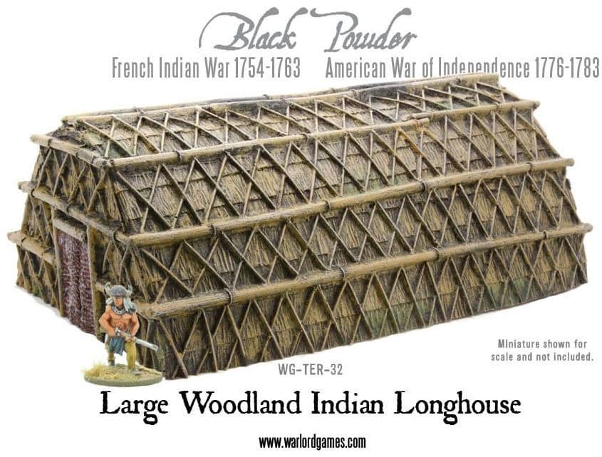 Large Woodland Indian Longhouse - Image 1