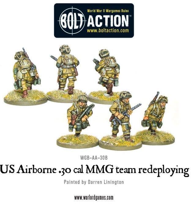 US Airborne 30 Cal MMG team redeploying - Image 1
