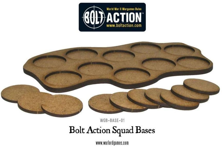 Bolt Action Squad Bases