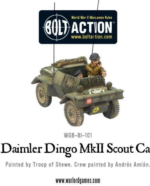 British Daimler Dingo MkII Scout Car - Image 1