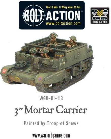 3" Mortar Carrier