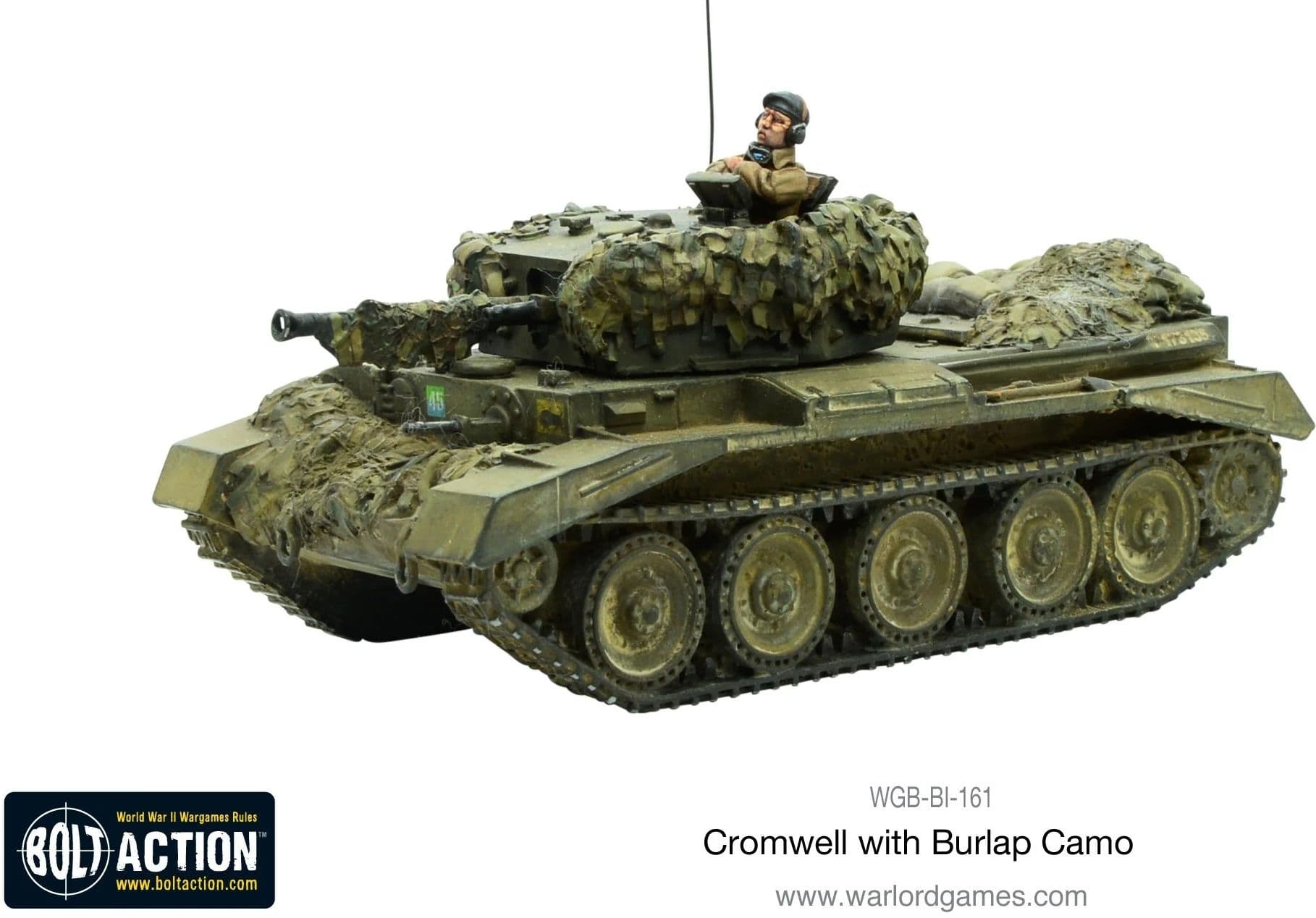 Cromwell with burlap camo - Image 1