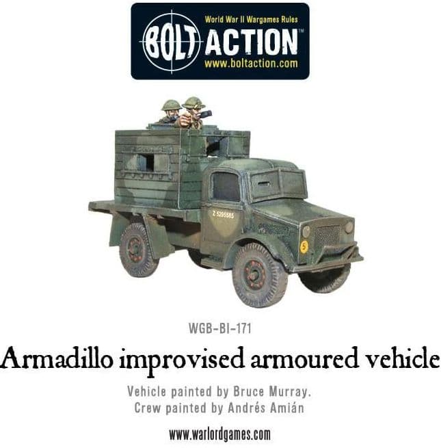 Armadillo improvised armoured vehicle - Image 1