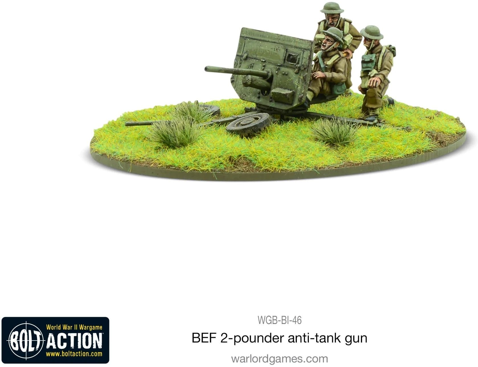 BEF 2 pounder anti-tank gun