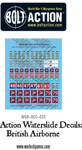 British Airborne decals - Image 1