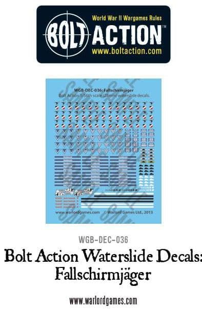 Fallschirmjager decals - Image 1