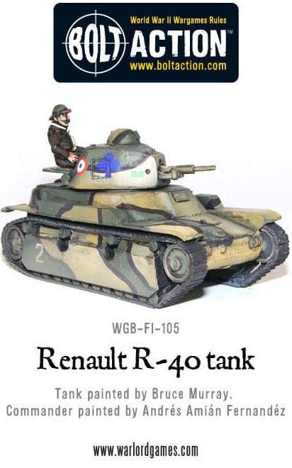 Renault R40 Tank - Image 1