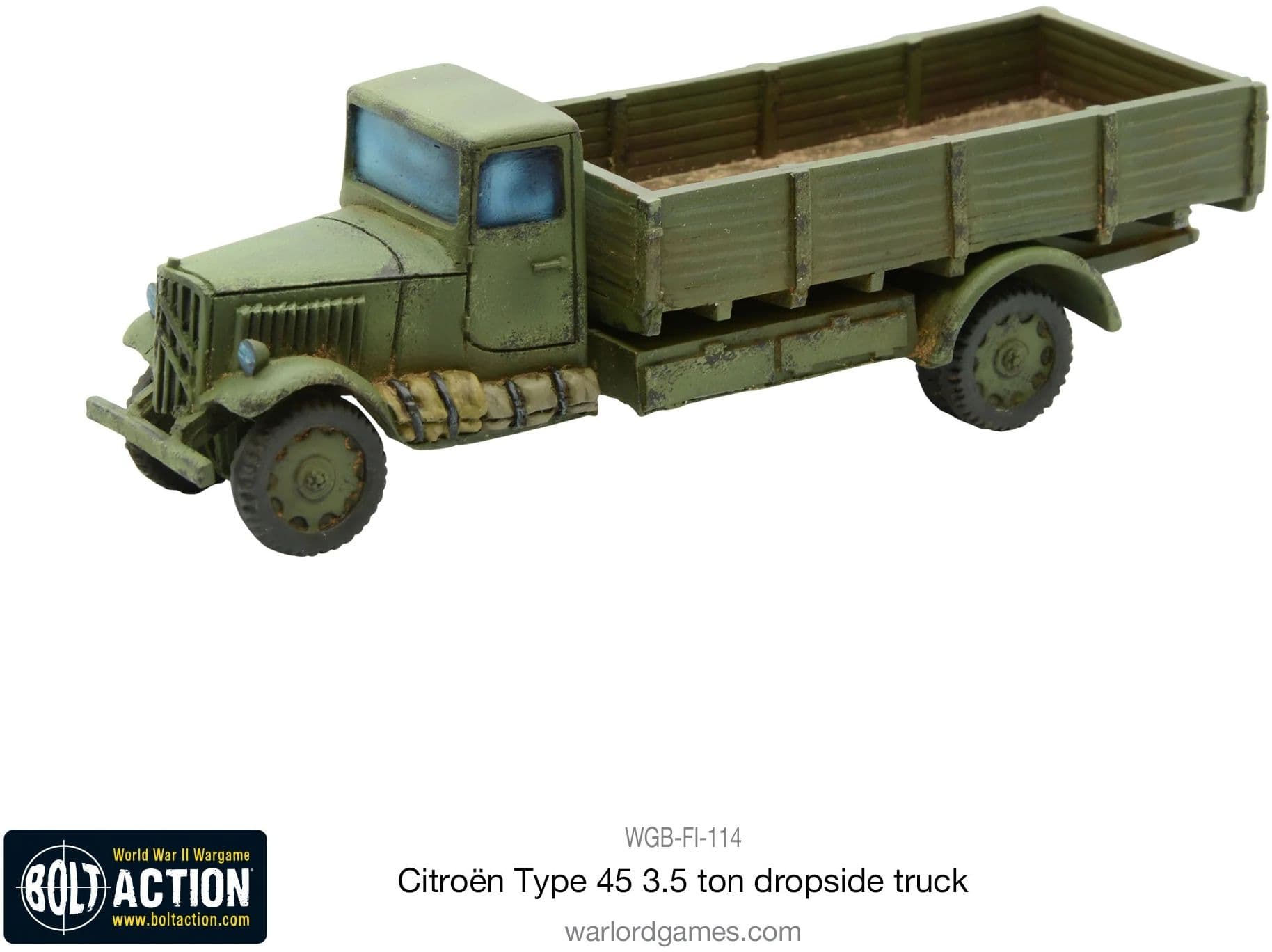 Citroen Type 45 3.5 ton civilian dropside truck - Image 1