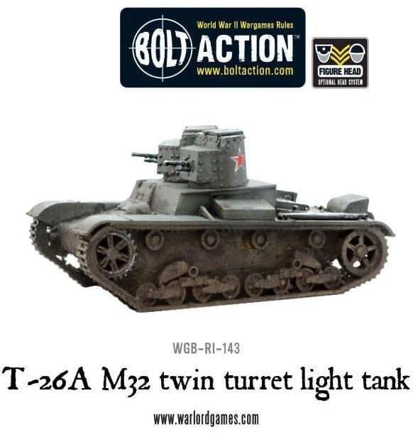T-26A M32 twin turret light tank