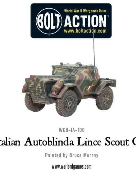 Italian Autoblinda Lince Scout Car