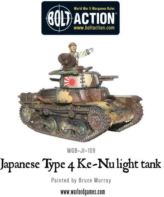 Japanese Type 4 Ke-Nu light tank