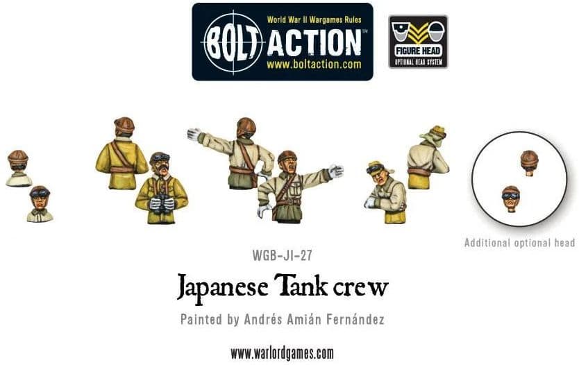 Japanese tank crew