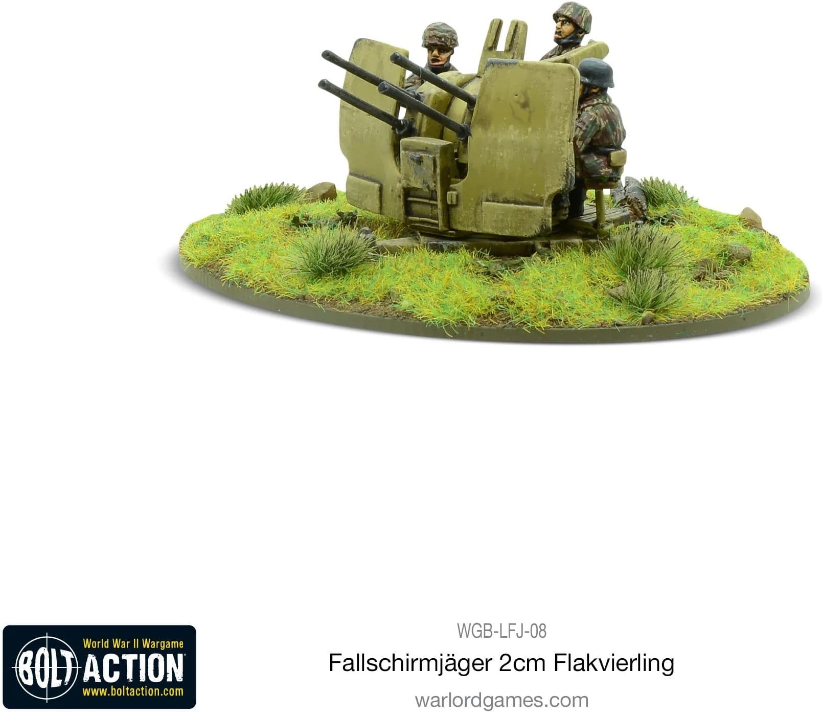 Fallschirmjager 20mm Flakvierling 38 AA-gun (1943-45)