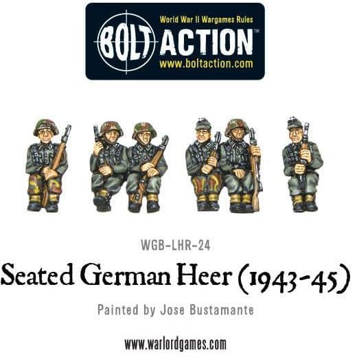 Seated German Heer (1943 - 45) - Image 1