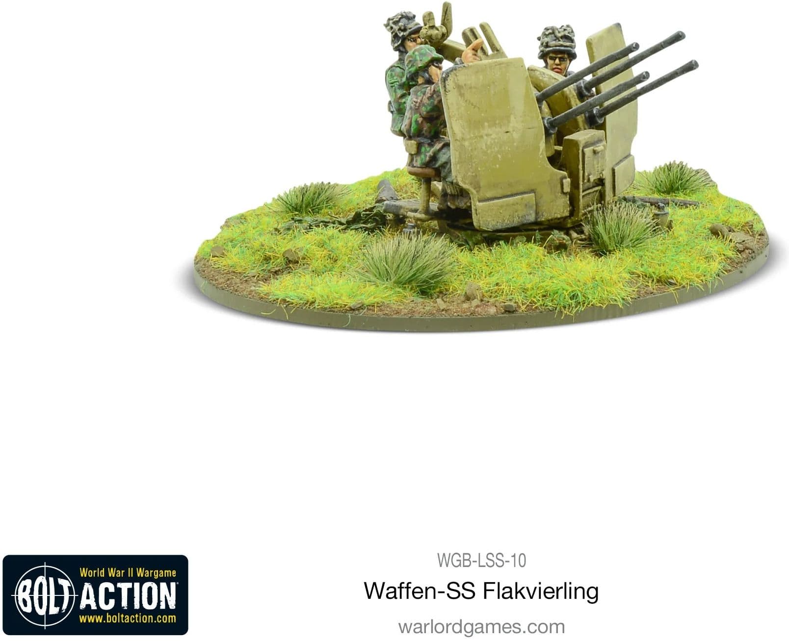 Waffen-SS 20mm Flakvierling 38 AA-gun (1943-45) - Image 1