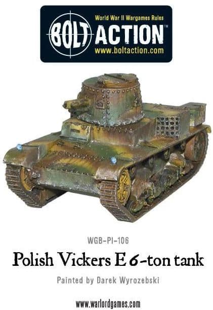 Polish Vickers E 6-ton tank