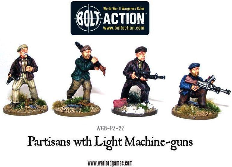 Partisans with Light Machine Guns - Image 1