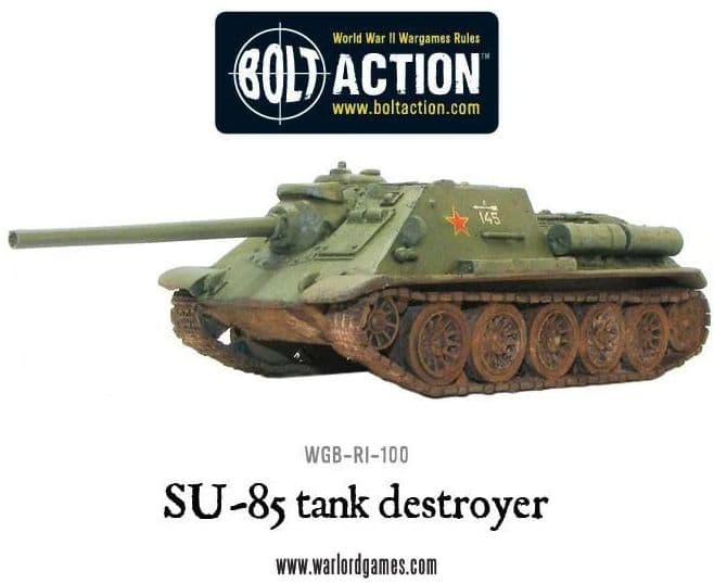 Soviet SU-85 Tank Hunter