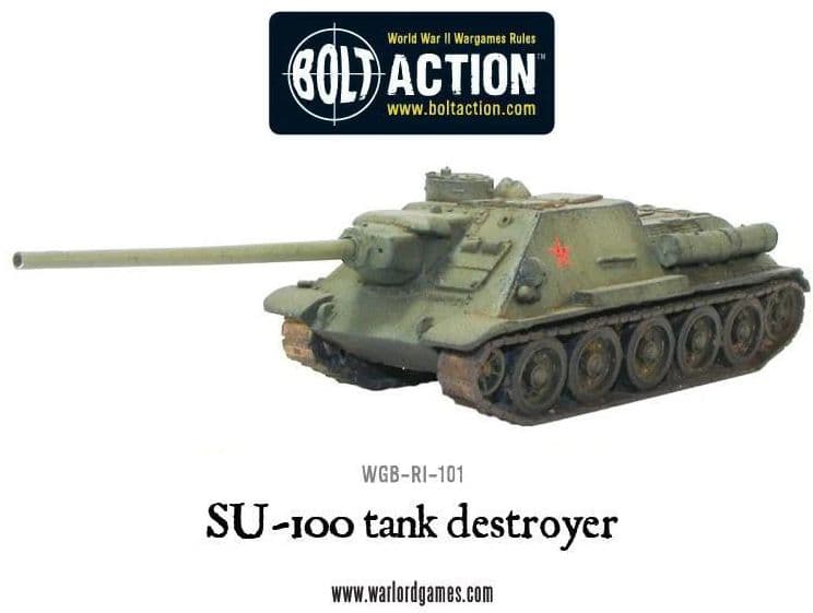 Soviet SU-100 Tank Hunter - Image 1