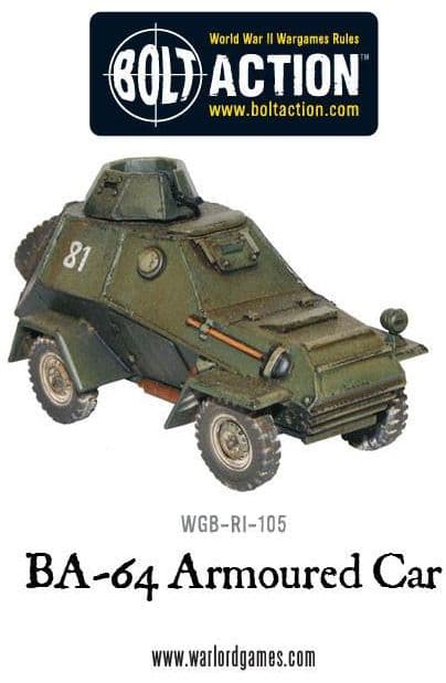 Soviet BA-64 Armoured Car - Image 1