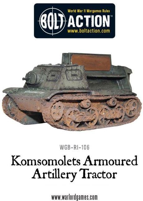 Soviet Komsomolets Armoured Artillery Tractor - Image 1