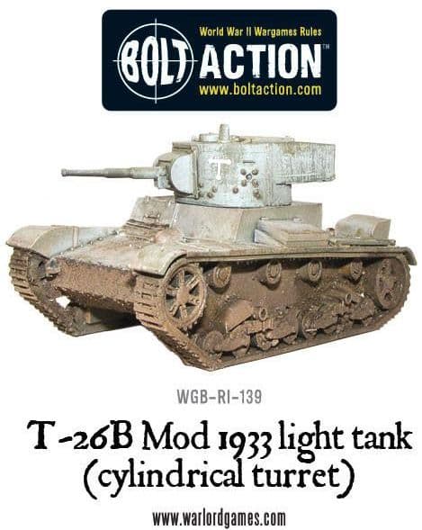 T-26B Mod 1933 light tank (cylindrical turret) - Image 1