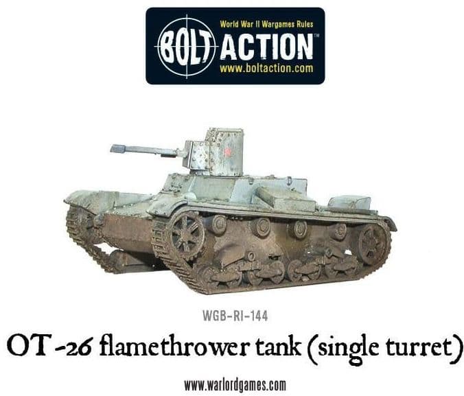 OT-26 flamethrower tank (single turret) - Image 1