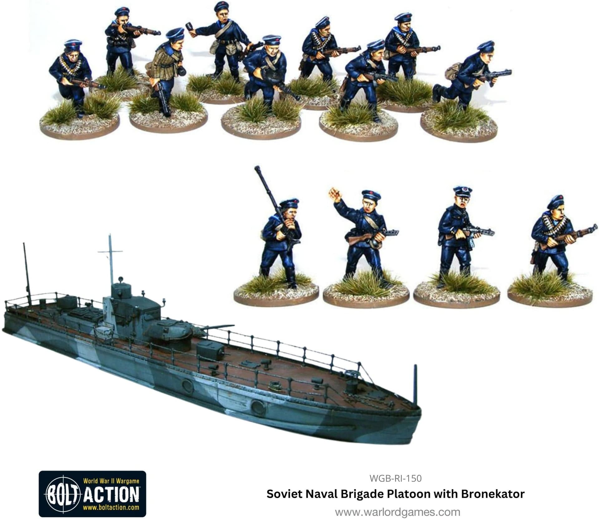 Soviet Naval Brigade Platoon with Bronekator - Image 1