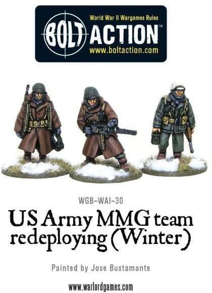US Army MMG team (Winter) - Redeploying - Image 1