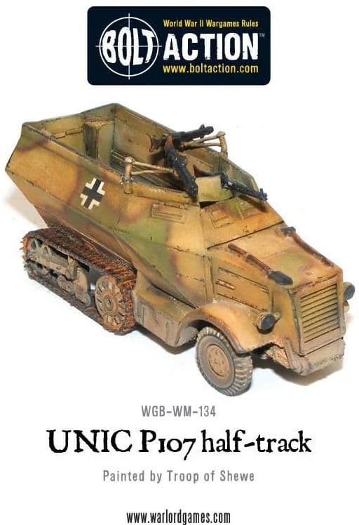 German UNIC P107 Half-track - Image 1