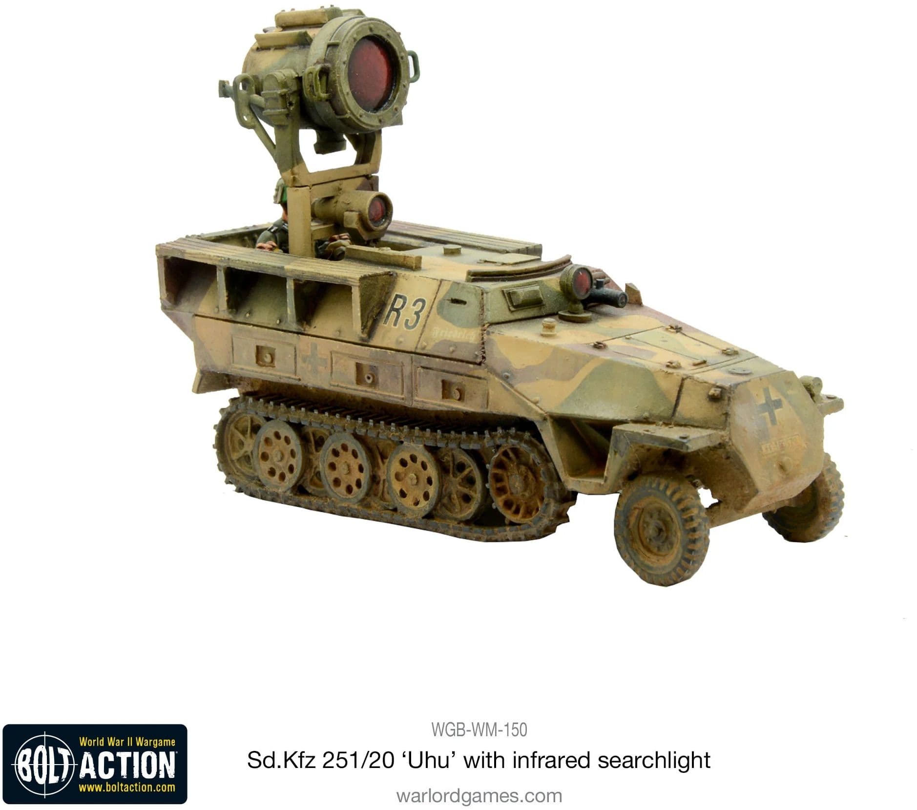 Sd.Kfz 251/20 Uhu with infra-red searchlight - Image 1