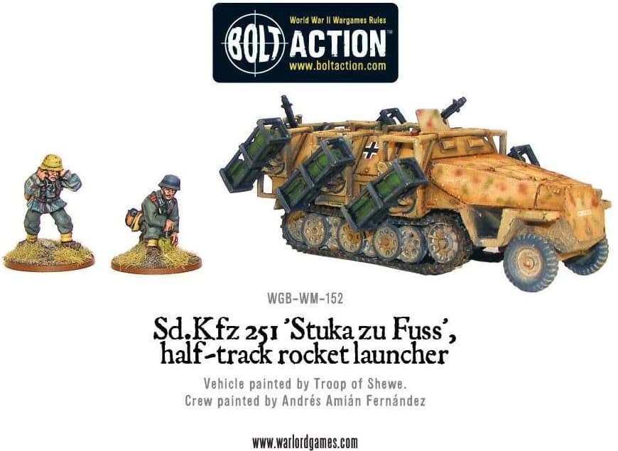 Sd.Kfz 251 'Stuka zu Fuss', halftrack rocket launcher - Image 1