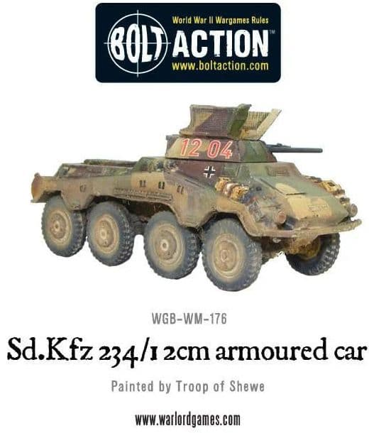 Sd.Kfz 234/1 2cm armoured car